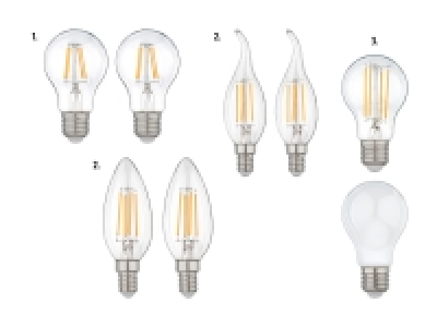 Lidl  LED-Filamentglühbirnen