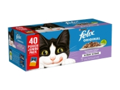 Lidl  Felix Katzennahrung in Gelée