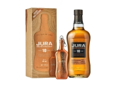Jura 10 Years Set mit Flachmann