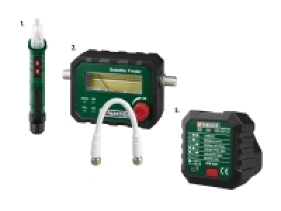 Spannungsprüfer/Satellitenfinder/Steckdosenteser