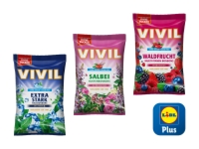 Lidl  Vivil Bonbons ohne Zucker