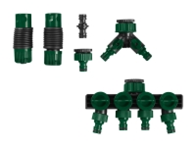 4-Wege-Verteiler/Schlauchanschluss-Set