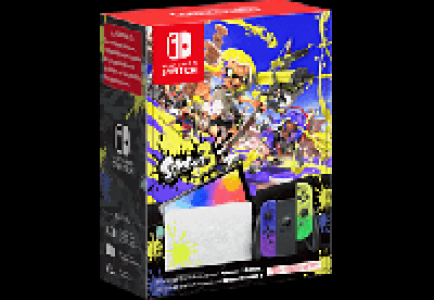 MediaMarkt Nintendo Switch (OLED-Modell) - Splatoon 3 Edition - Spielekonsole - Mehrfarbig