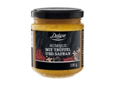 Hummus mit Trüffel und Safran