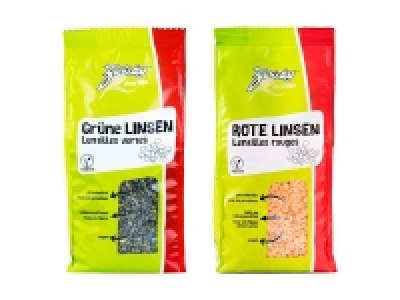 Zwicky Grüne/Rote Linsen
