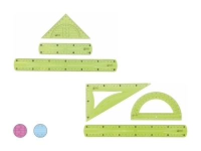 Lidl  Geometrie-Set, 3-teilig