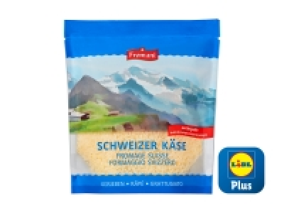 Lidl  Schweizer Reibkäse