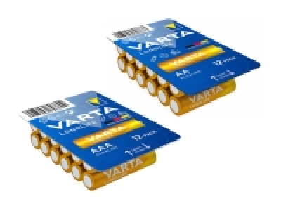 Lidl  Varta Longlife Batterien AA/AAA