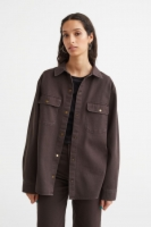 Hemdbluse aus Baumwolltwill