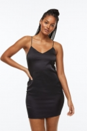 Nachthemd aus Satin und Mesh