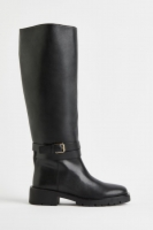 Kniehohe Stiefel aus Leder CHF 127.95