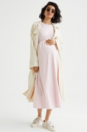 HM  MAMA Wadenlanges Jerseykleid