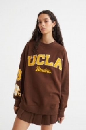 Oversized Sweatshirt mit Print CHF 16.95