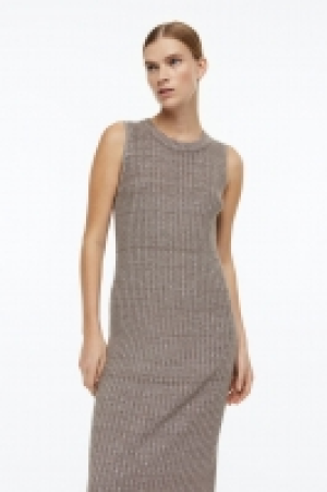 Kleid in Rippstrick aus Kaschmirmix