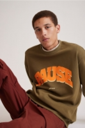 Sweatshirt mit Print Relaxed Fit CHF 17.95