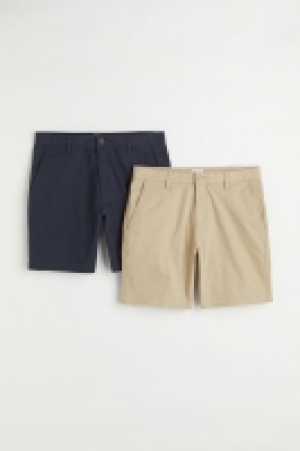 2er-Pack Chinoshorts aus Baumwolle Regular Fit CHF 24.95