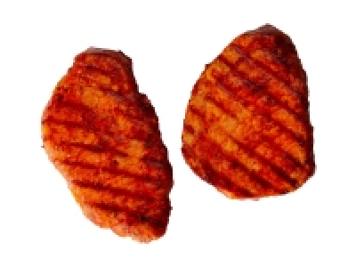 Schweinssteak gewürzt