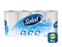 Lidl  Soled Toilettenpapier 3-lagig