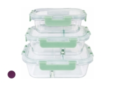 Lidl  Glas-Lunchboxen-Set, 3er (nur in der Westschweiz und im Tessin)