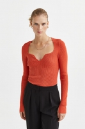 Geripptes Strickshirt CHF 21.95