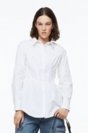 Taillierte Bluse aus Popeline CHF 20.95