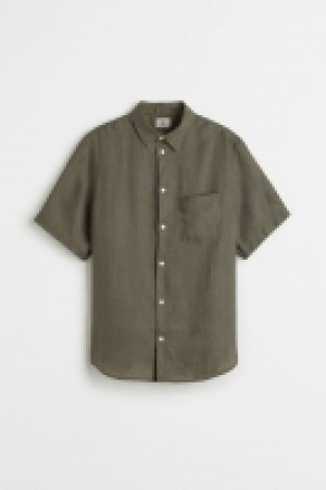Kurzarmhemd aus Leinen Regular Fit CHF 15.95