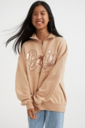 Oversized Sweatshirt mit Zipper CHF 11.95