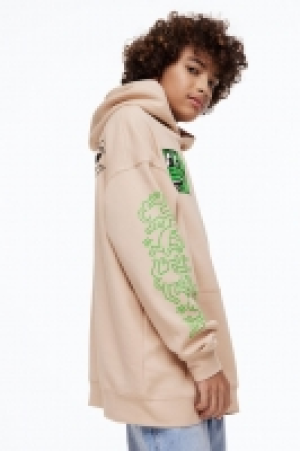 Oversized Hoodie mit Print CHF 26.95