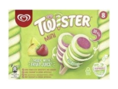 Lidl  Lusso Twister Mini Stieleis