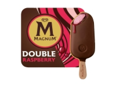 Lidl  Magnum Double Raspberry Stieleis