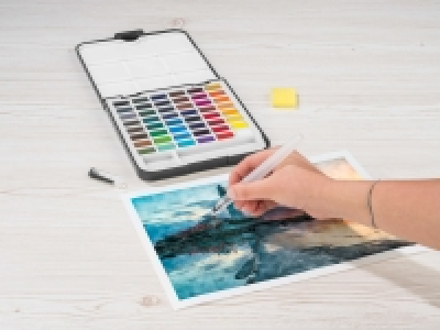 Aquarell-Farbkasten