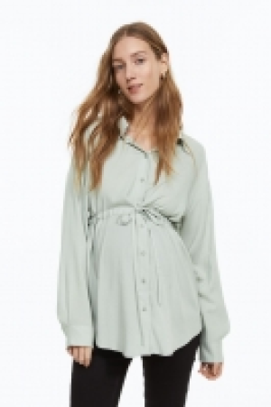 HM  MAMA Bluse mit Bindegürtel