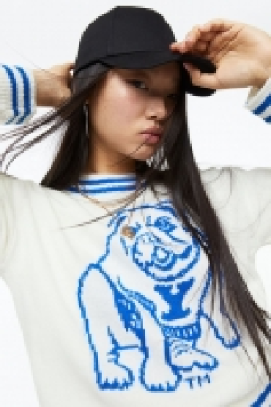 HM  Pullover mit Frontmotiv
