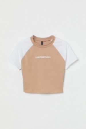 HM  Cropped Jerseyshirt
