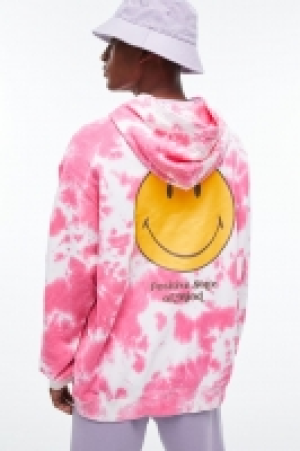 HM  Gemusterter Hoodie Relaxed Fit