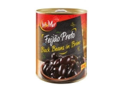 Schwarze Bohnen gekocht