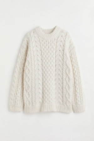 Pullover in Zopfstrick CHF 23.95