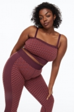 Seamless Bandeau-Sporttop Light Support