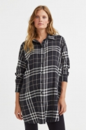 HM  MAMA Hemdbluse mit Bindegürtel