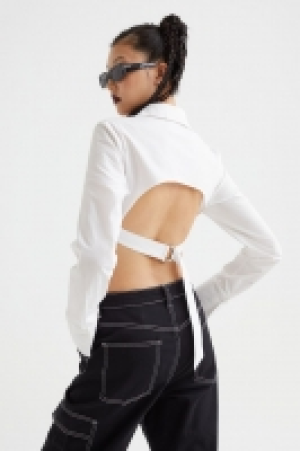 Rückenfreie Hemdbluse CHF 7.95