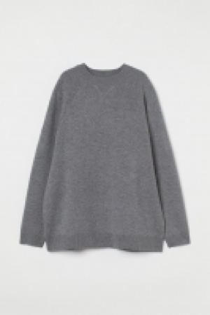 HM  Feinstrickpullover mit Yak-Wolle