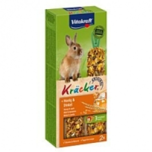 Vitakraft Kräcker Honig & Dinkel 2er Zwergkaninchen