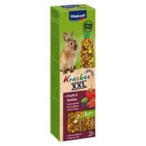 Qualipet  Vitakraft Kräcker XXL Frucht & Gemüse ZK. 2er