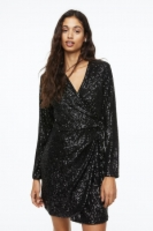 Paillettenkleid im Wickelschnitt CHF 52.95