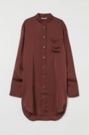 HM  Oversized Satinbluse