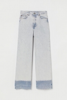HM  Wide High Ankle Jeans