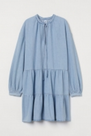 Kleid aus Baumwolltwill
