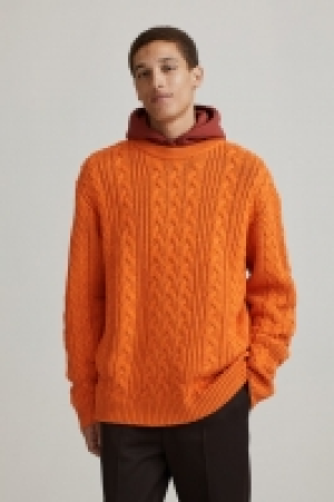 HM  Zopfstrickpullover Relaxed Fit