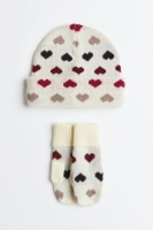 HM  2-teiliges Set in Jacquardstrick