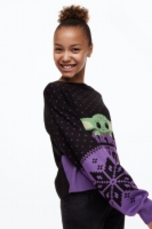 HM  Pullover in Jacquardstrick